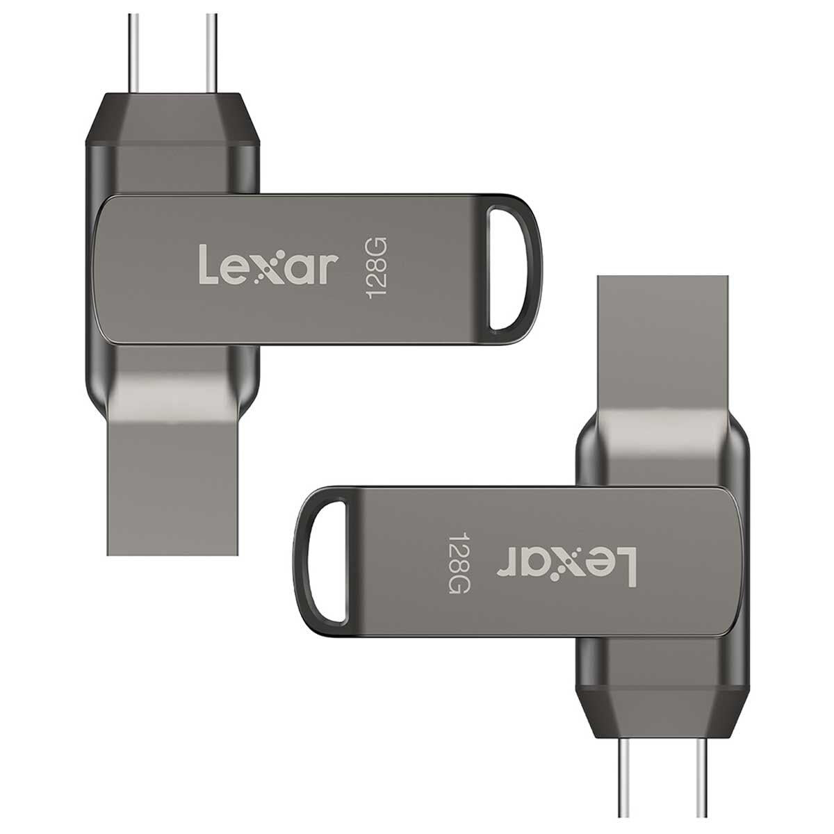 Lexar Dual Drive USB-C And USB-A 128GB 2 Pack