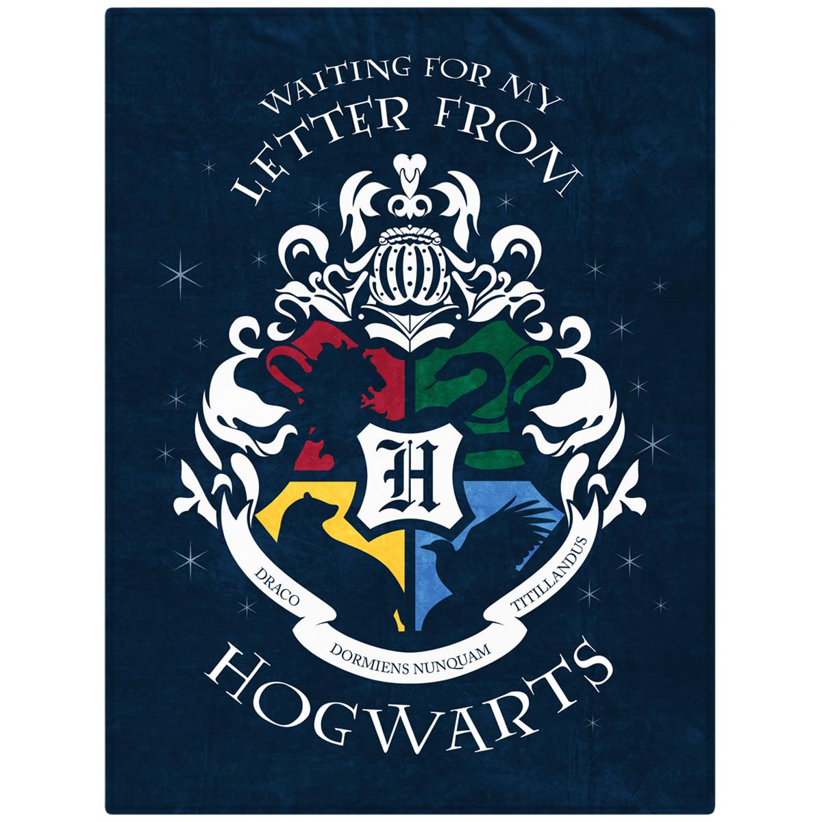 Licensed Oversized Plush Throw Harry Potter