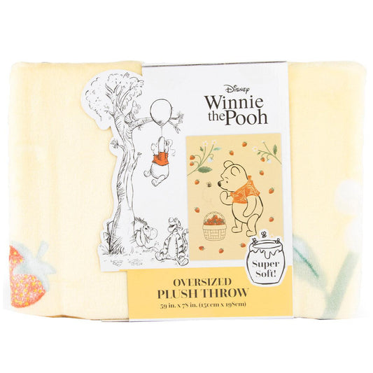 Licensed Oversized Throw 150 x 198cm Winnie The Pooh