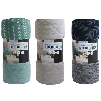 Life Comfort Reversible Cooling Throw 152 x 177cm