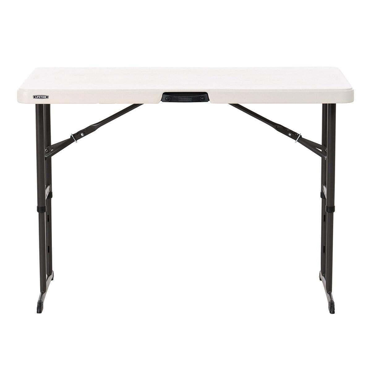 Lifetime 122cm Commercial Grade Adjustable Height Folding Table