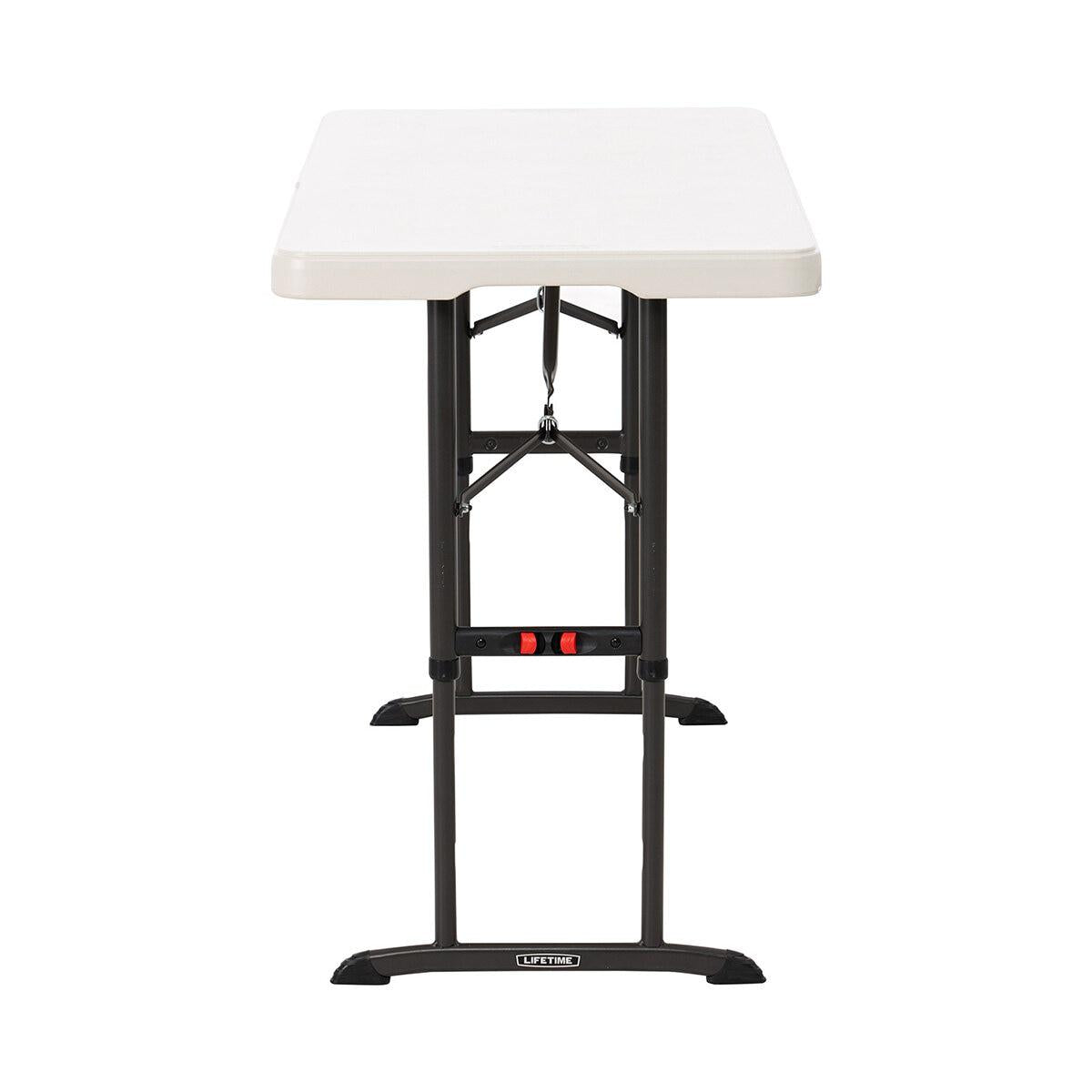 Lifetime 122cm Commercial Grade Adjustable Height Folding Table