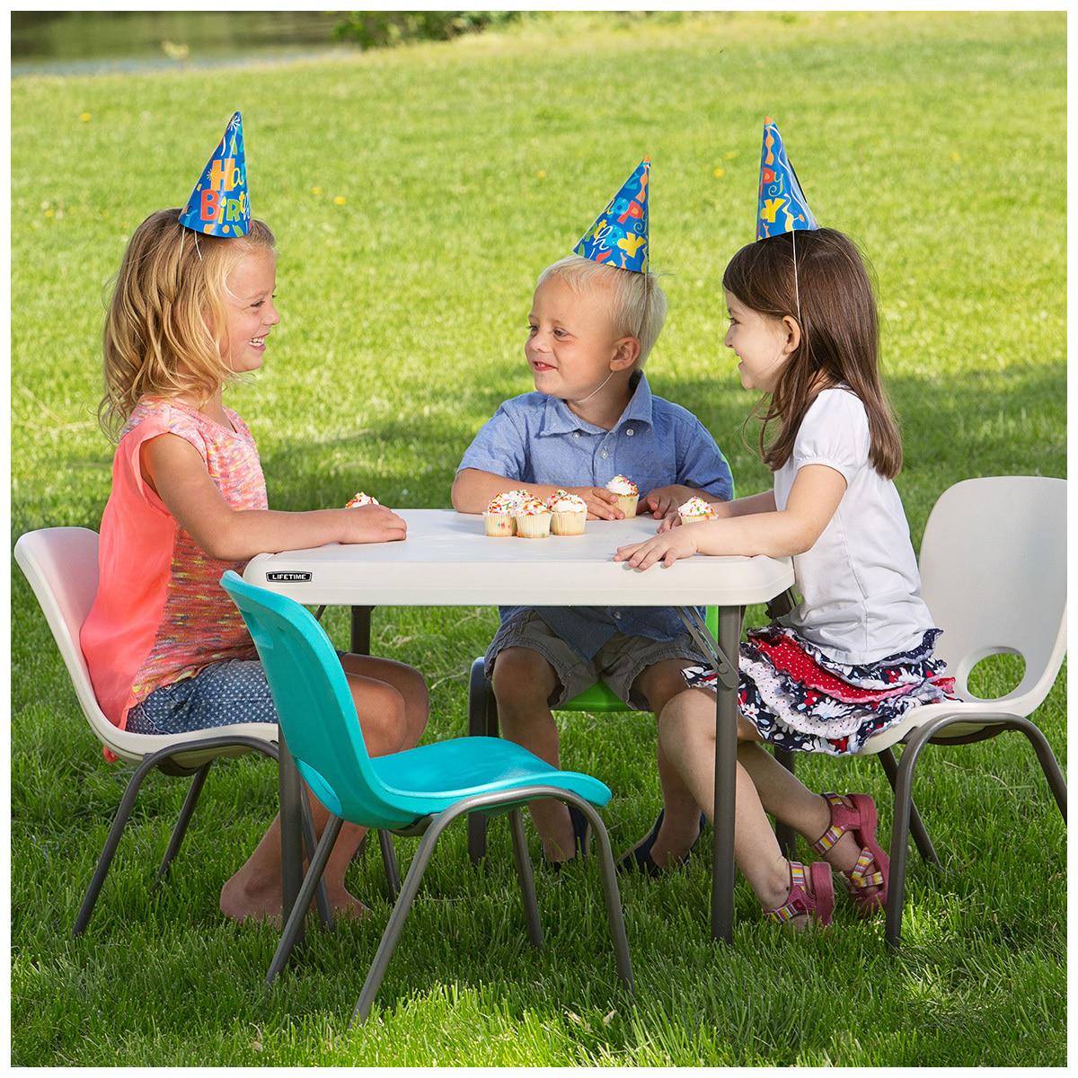 Lifetime Children's Square Folding Table