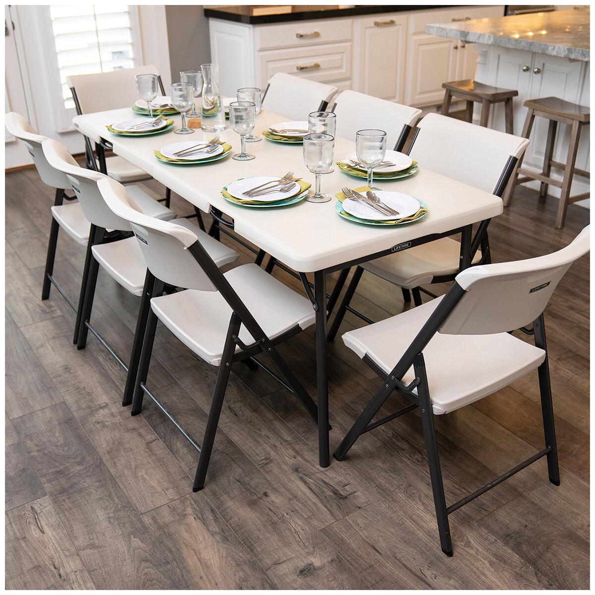 Lifetime Commercial Grade Fold In Half Table 183cm