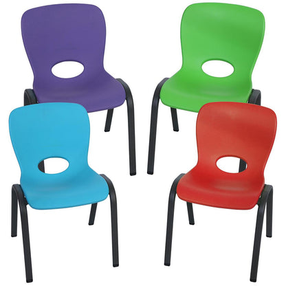Lifetime Kids' Stackable Chair 2 Pack Purple
