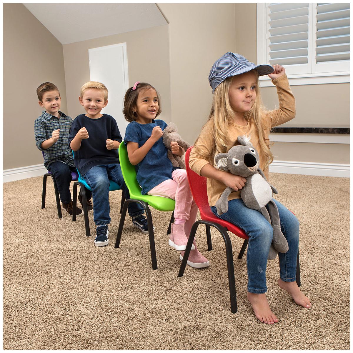 Lifetime Kids' Stackable Chair 2 Pack Purple