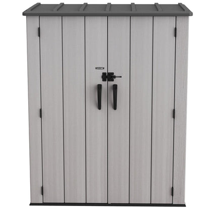 Lifetime Vertical Shed With Shelves