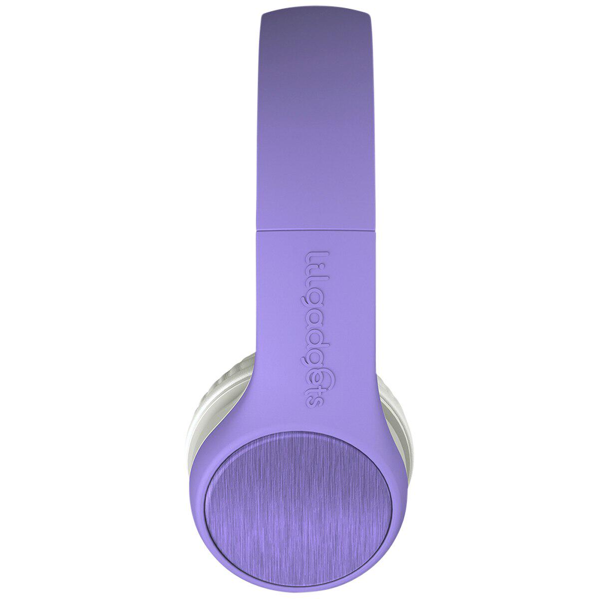 LilGadgets Purple Connect+ Style Children's Wired Headphones LGCS-05-PU