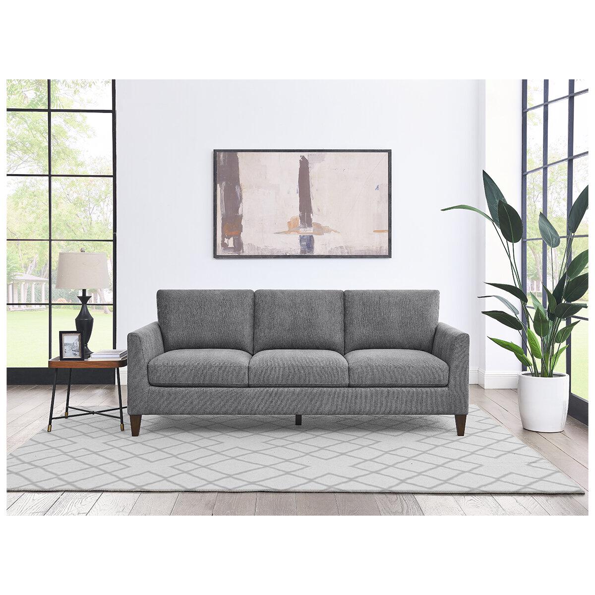 Lillian August Stationary Fabric Sofa