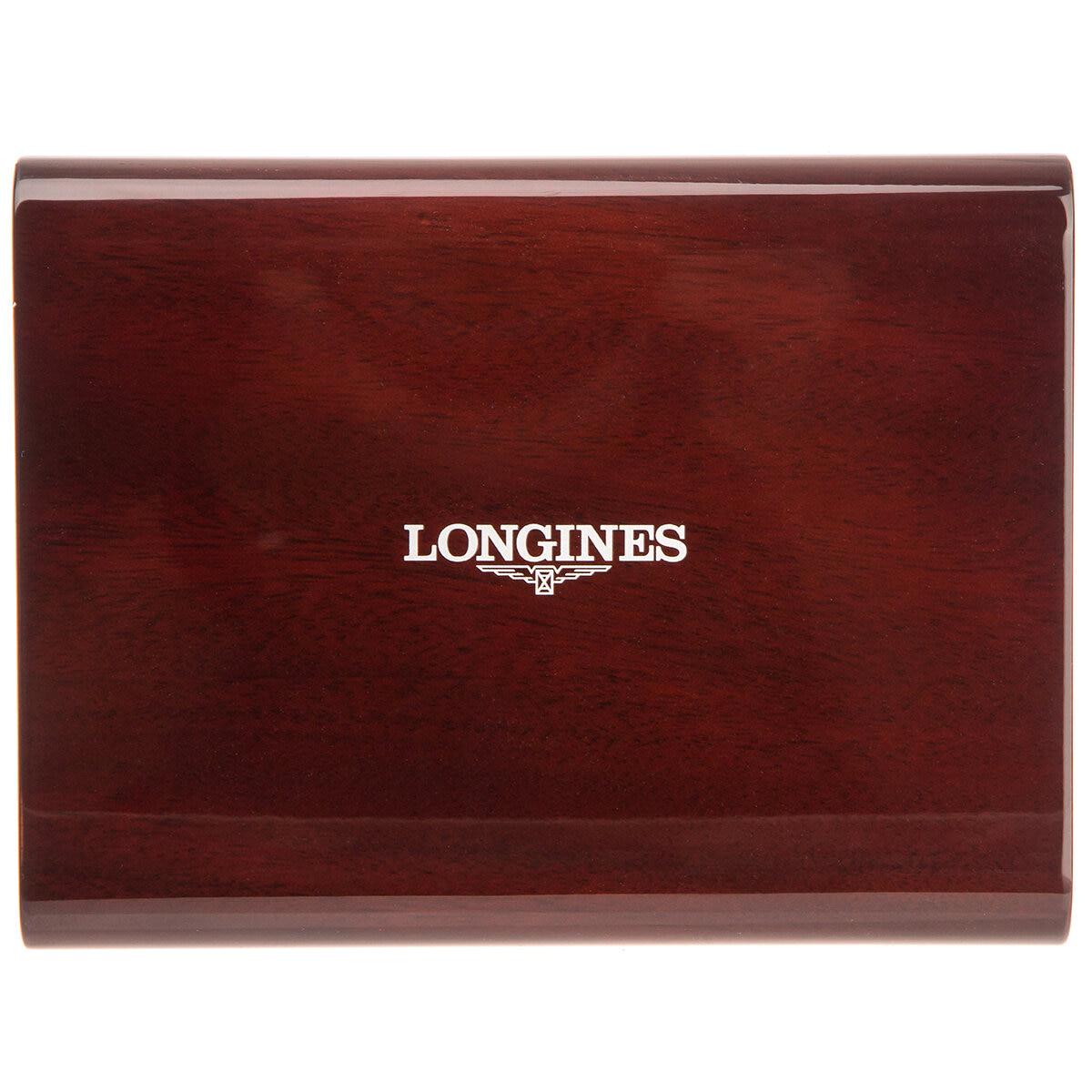 Longines Men's Master Auto Black Leather Watch L2.759.4.51.7
