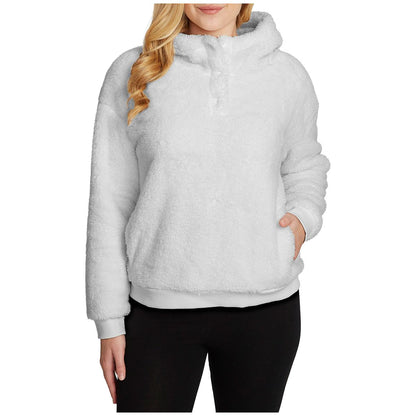 Lukka Lux Sherpa Hooded Sweatshirt Grey