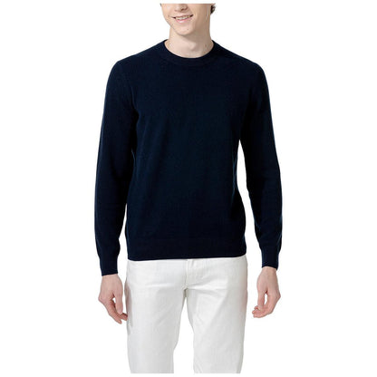 Lydia Vine Men's Cashmere Crew Sweater Beige