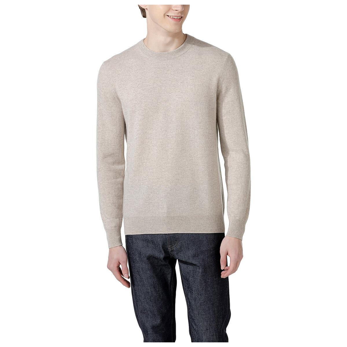 Lydia Vine Cashmere Crew Sweater Dark Navy