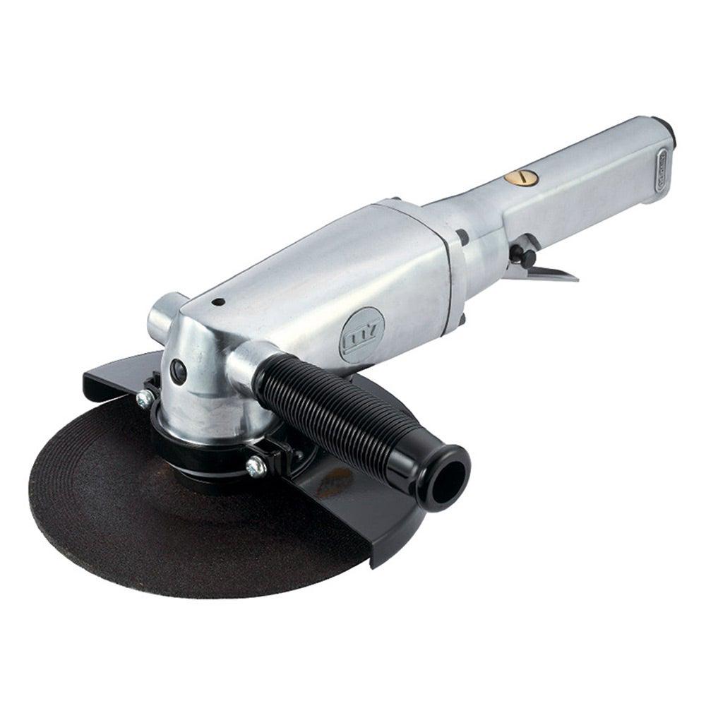 M7 180mm Air Angle Grinder with Safety Lever Throttle and Side Handle M7-QB117