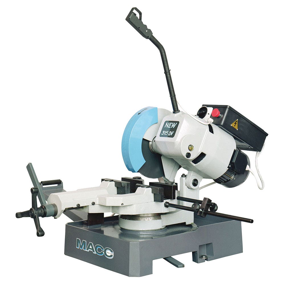 MACC 315mm Double Vice Coldsaw with Clutch 3 Phase MC-NEW315DV-3