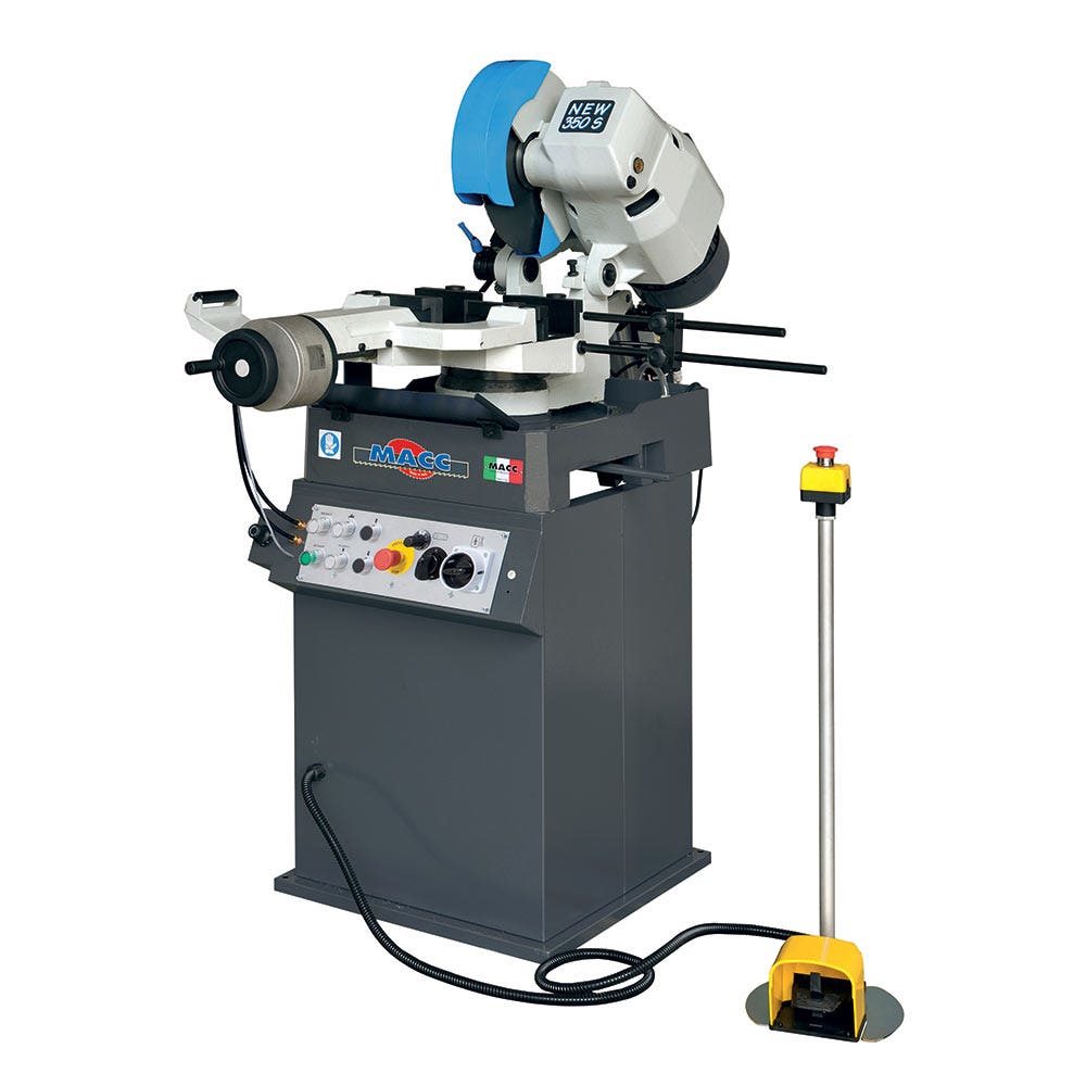 MACC 350mm Doble Vice Semi Automatic Coldsaw 3 Phase MC-NEW350S-3