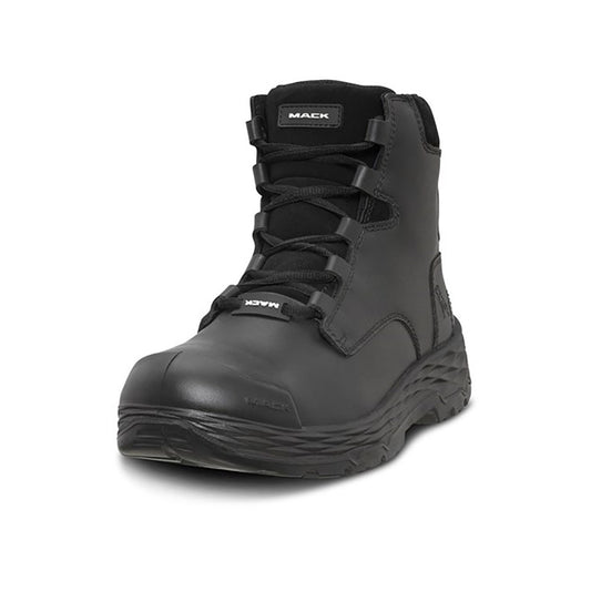 MACK Force Zip-Up Safety Boots Black MK0FORCEZBB