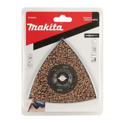 MAKITA 116mm G20 Starlock Max Multi-Tool Sanding Plate B-66553