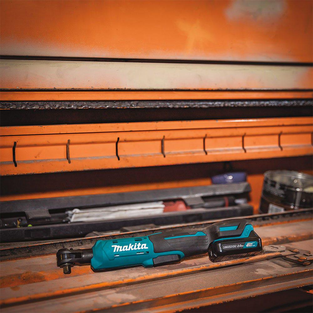 MAKITA 12V 1 x 2.0Ah Max Ratchet Wrench Kit w Tool Bag WR100DWA