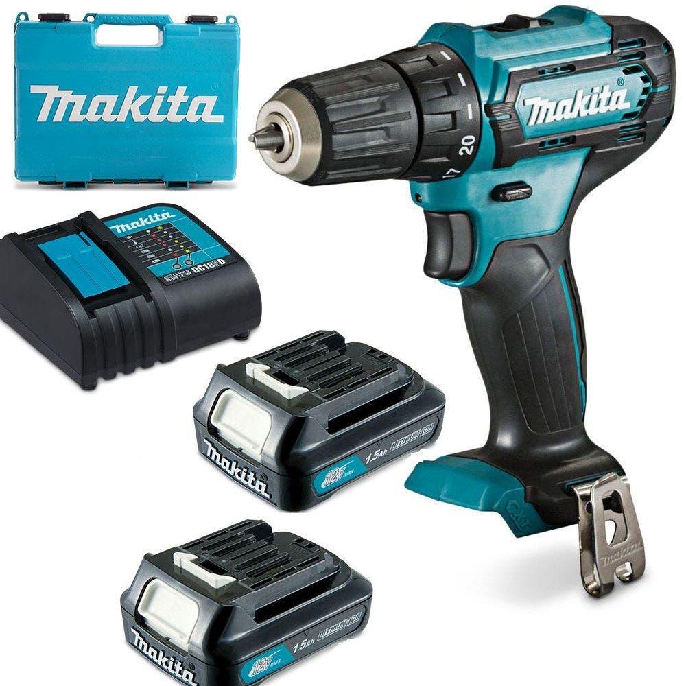 MAKITA 12V 2 x 1.5Ah 3 8inch Driver Drill with Case DF333DWYE