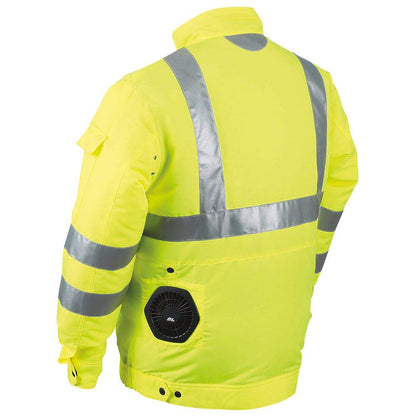 MAKITA 12V Max 18V Dual Zone High Visibility Fan Jacket DFJ214