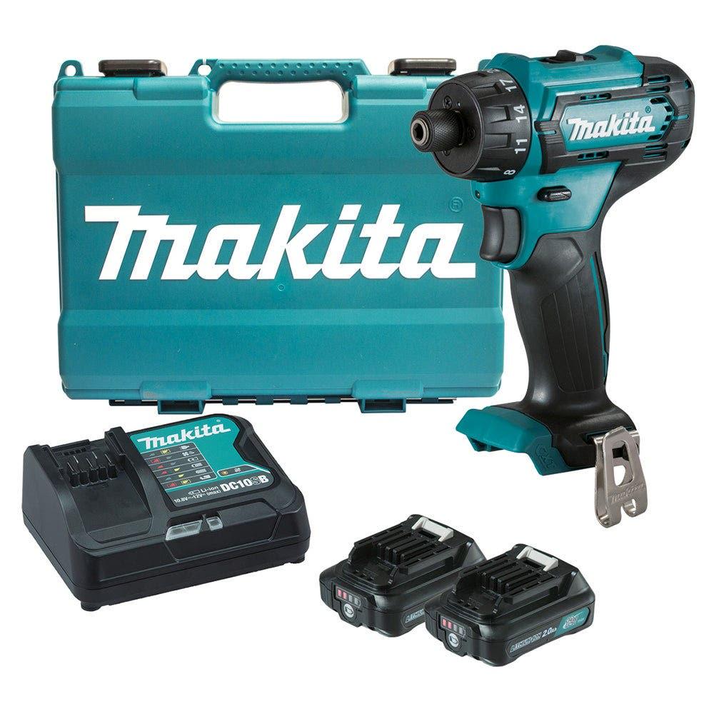 MAKITA 12V Max Brushless 2 x 2.0Ah Driver Drill Kit DF033DSAE