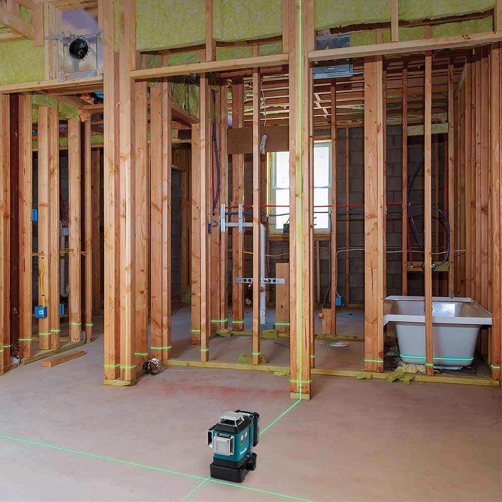 MAKITA 12V Max Green 3 x 360 degreesLine Laser Kit SK700GDWA