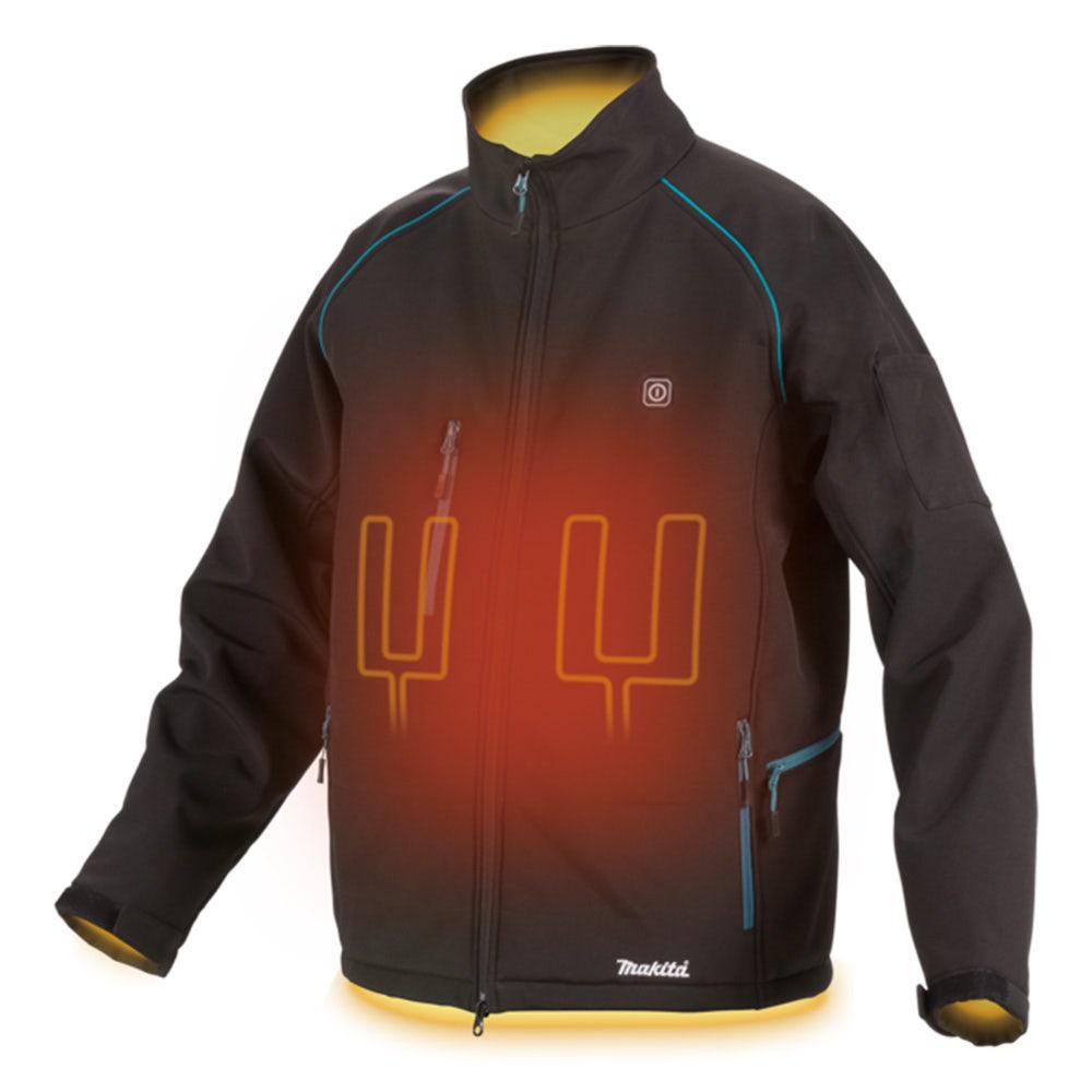 MAKITA 12V Max Heated Jacket Black CJ105DZ