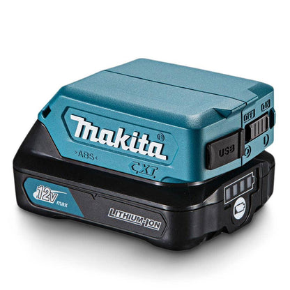 MAKITA 12V Max Mobile USB Charging Adaptor ADP08