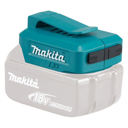 MAKITA 14.4V 18V Twin USB Port Adaptor Battery ADP05