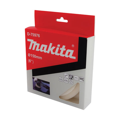 MAKITA 150mm Hook and Loop Polishing Pad - Medium D-75976