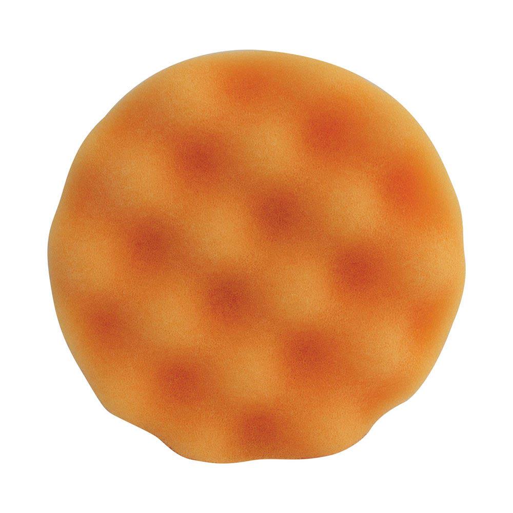 MAKITA 150mm Wave Polish Sponge Hook and Loop Orange D-62614