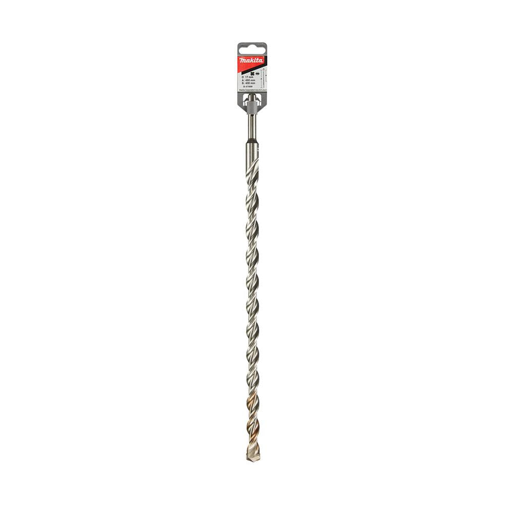 MAKITA 17 x 450mm 2-Cut SDS-Plus Masonry Drill Bit - V-PLUS B-47999