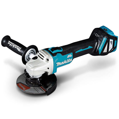 MAKITA 18V 125mm Brushless Slide Switch Angle Grinder Kit DGA511RTE