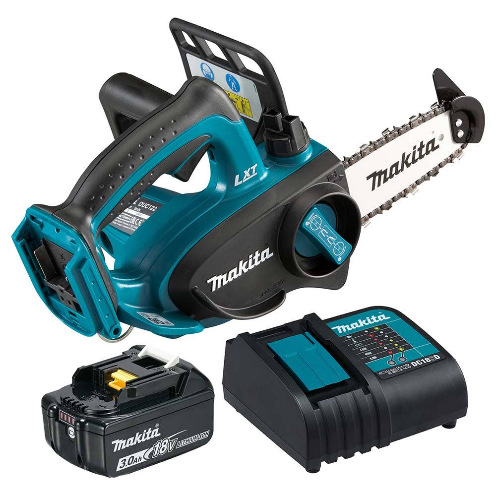 MAKITA 18V 1 x 3.0Ah 115mm (4.5 ) Chainsaw Kit DUC122SF