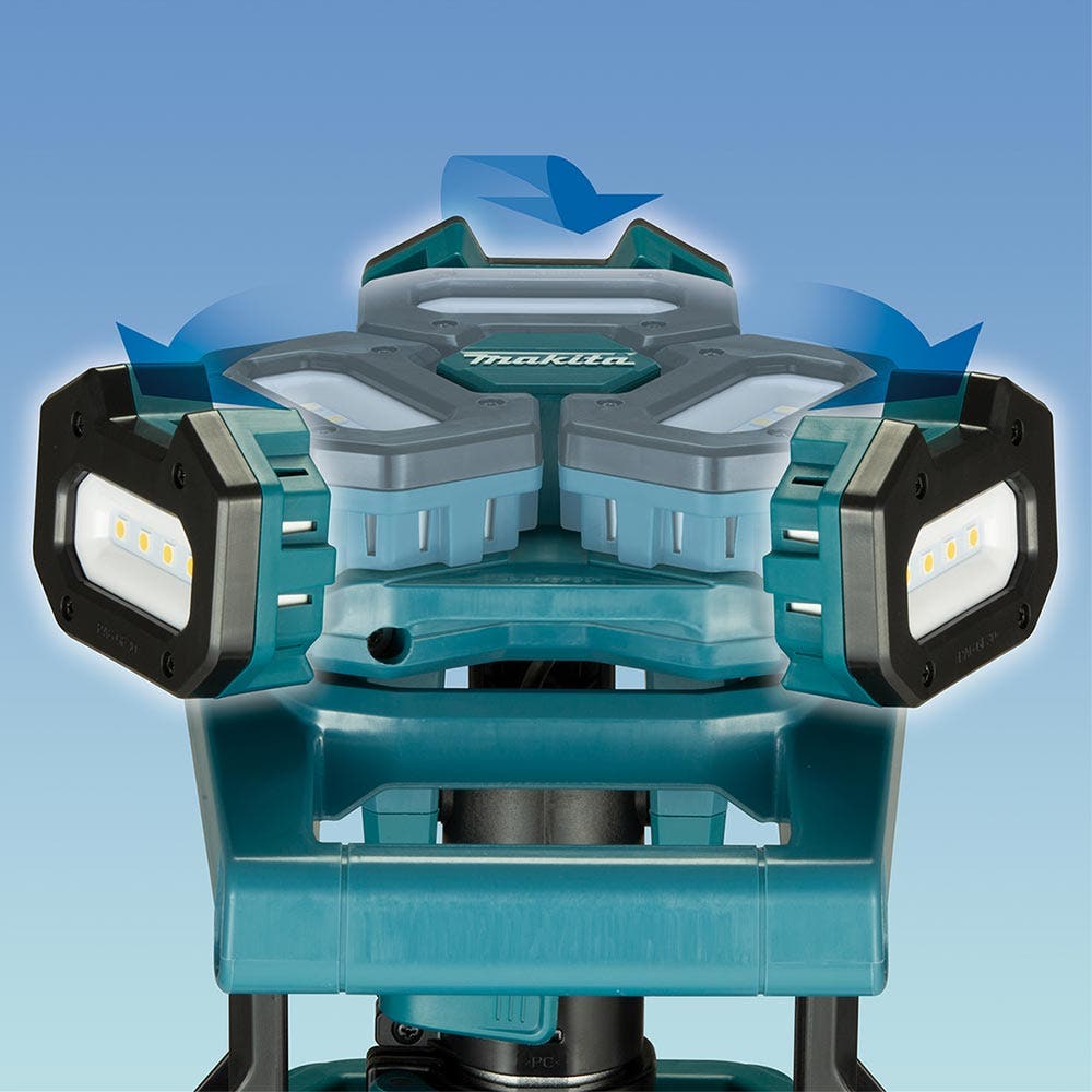 MAKITA 18V 3000 Lumens Tower Light Skin DML814