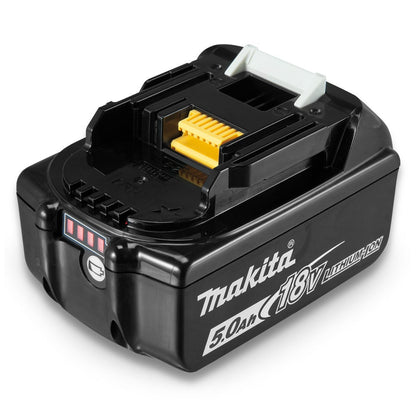MAKITA 18V Brushless 2 x 5.0Ah 13mm Heavy Duty Hammer Driver Drill Kit DHP484RTE
