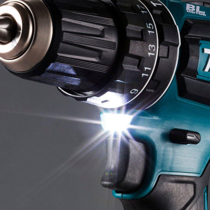 MAKITA 18V Brushless 13mm Hammer Drill Skin DHP485Z