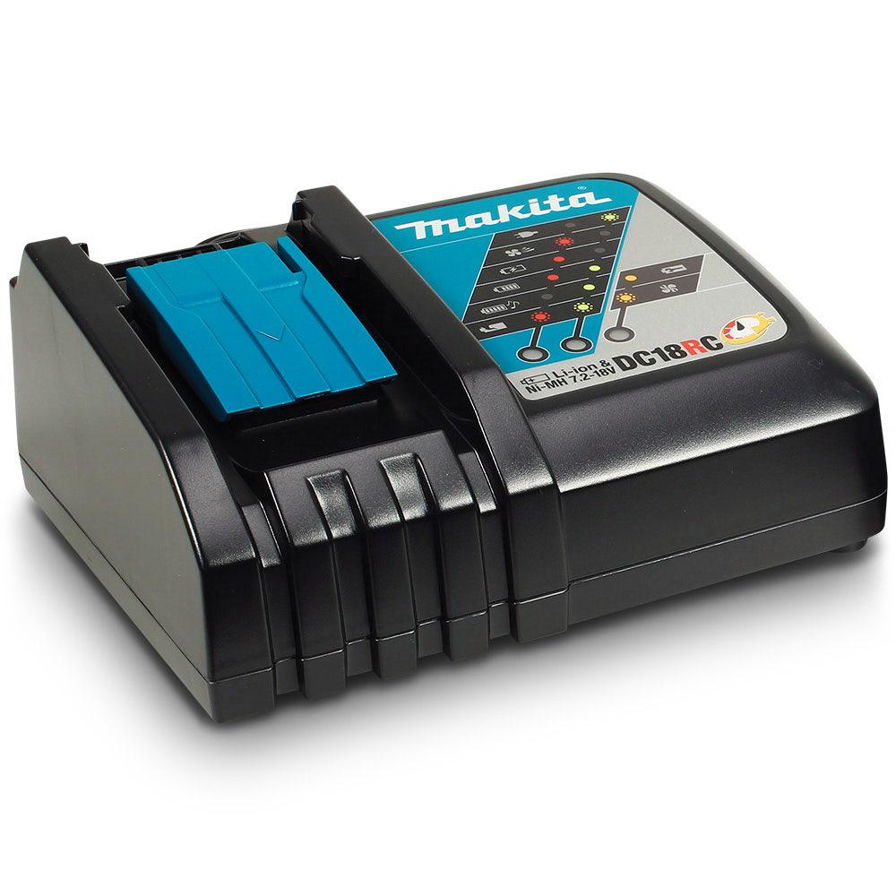 MAKITA 18V Brushless 2 x 5.0Ah 13mm Heavy Duty Driver Drill Kit DDF484RTE