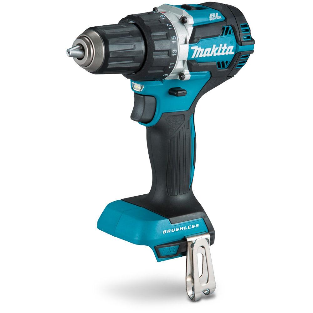 MAKITA 18V Brushless 3.0Ah Li-Ion Cordless Heavy Duty Driver Drill Combo Kit DDF484RFE