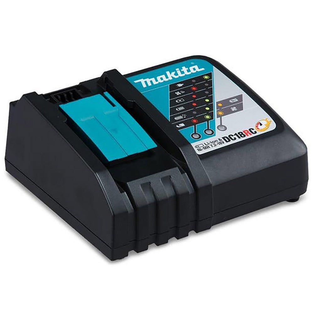 MAKITA 18V Brushless 2 x 5.0Ah Compact 18mm Rotary Hammer Kit DHR183RTJ