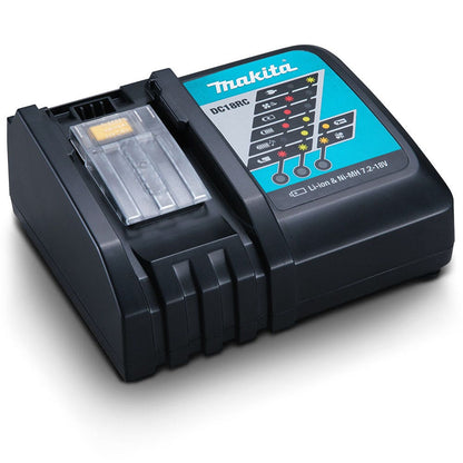 MAKITA 18V Brushless 2 x 5.0Ah 13mm Hammer Driver Drill Kit DHP489RTE