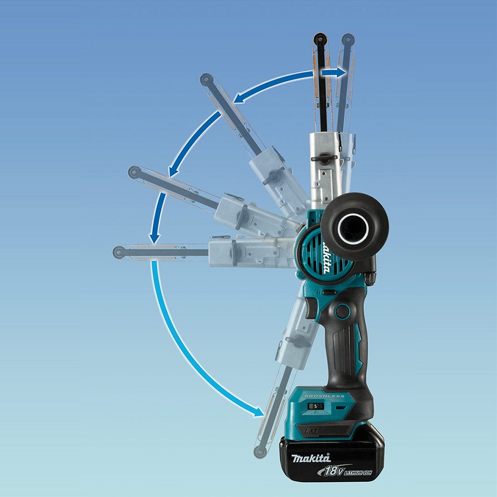MAKITA 18V Variable Speed 9mm Belt Sander Skin DBS180Z