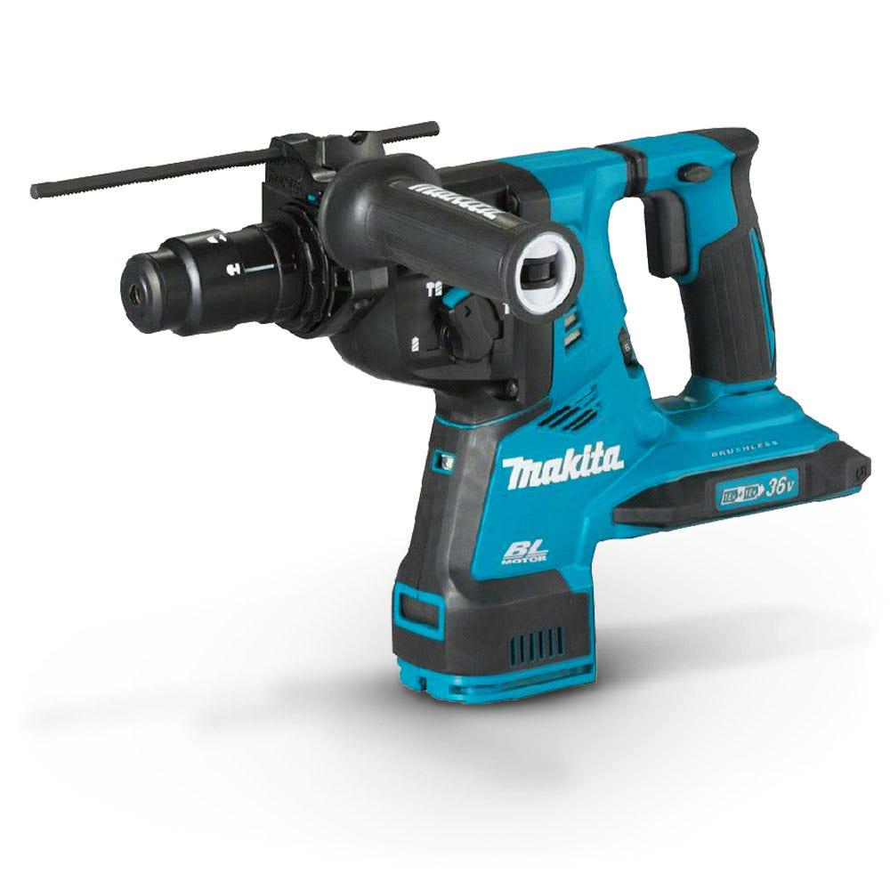 MAKITA 18Vx2 Brushless AWS 28mm 2 x 5.0Ah SDS+ Rotary Hammer with Chuck DHR283PT2JU