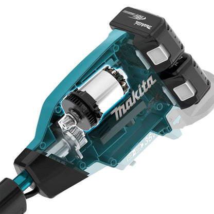 MAKITA 18Vx2 Brushless 2 x 6.0Ah U-Handle Line Trimmer Kit DUR369APG2