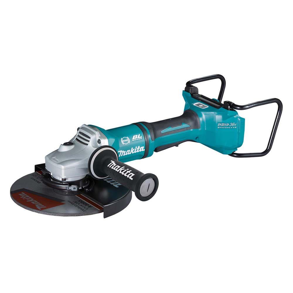 MAKITA 18Vx2 Brushless AWS 2 x 5.0Ah 230mm Angle Grinder Kit DGA901T2U1