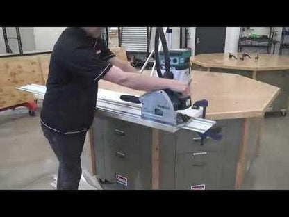 MAKITA 18Vx2 Brushless AWS 165mm Plunge Cut Circular Saw Skin DSP601ZJU