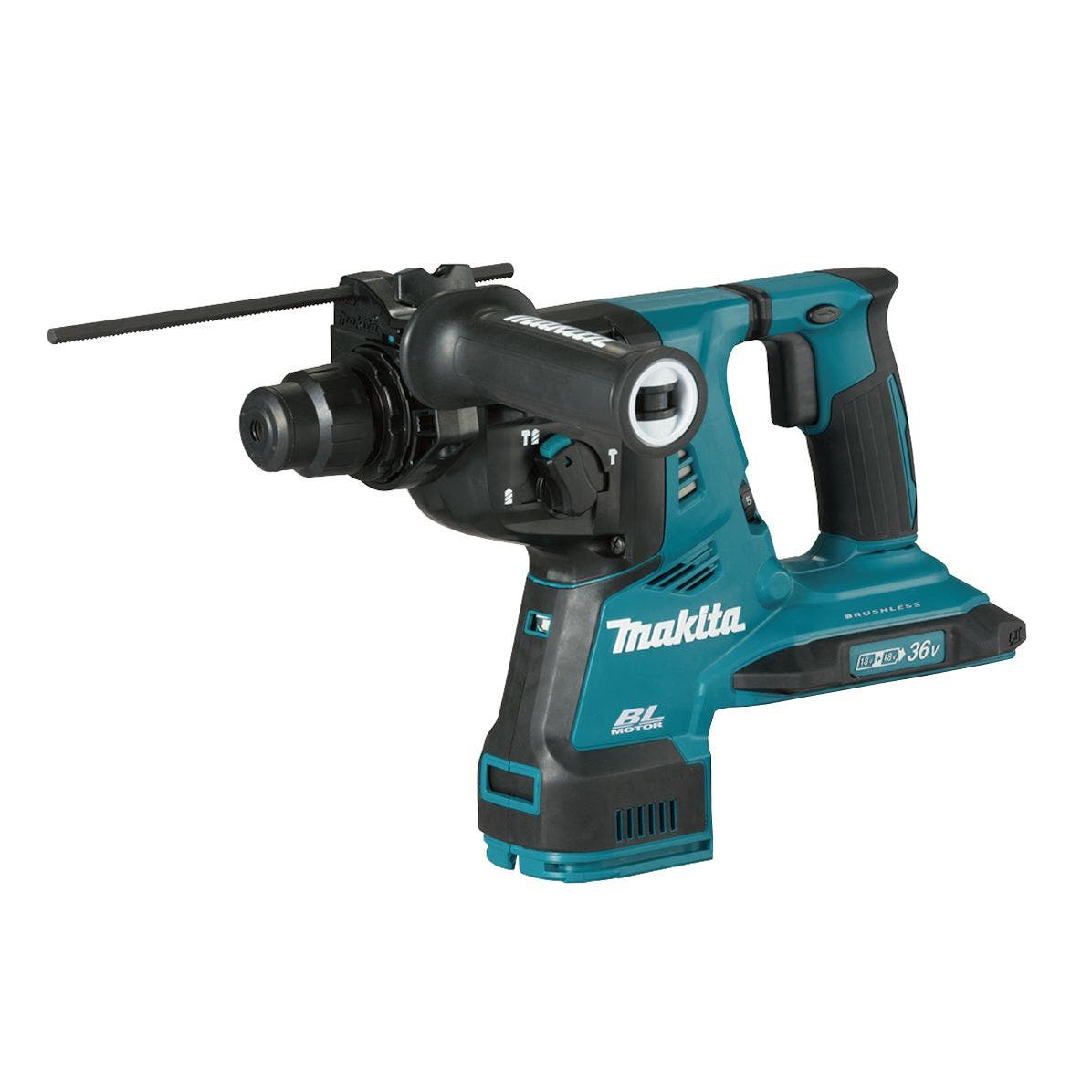 MAKITA 18Vx2 Brushless AWS 2 x 5.0Ah 28mm SDS+ Rotary Hammer Kit DHR282PT2J