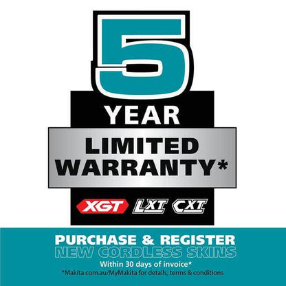 MAKITA 18Vx2 Mobile Brushless 2 x 5.0Ah 230mm Angle Grinder Kit DGA900PTX1