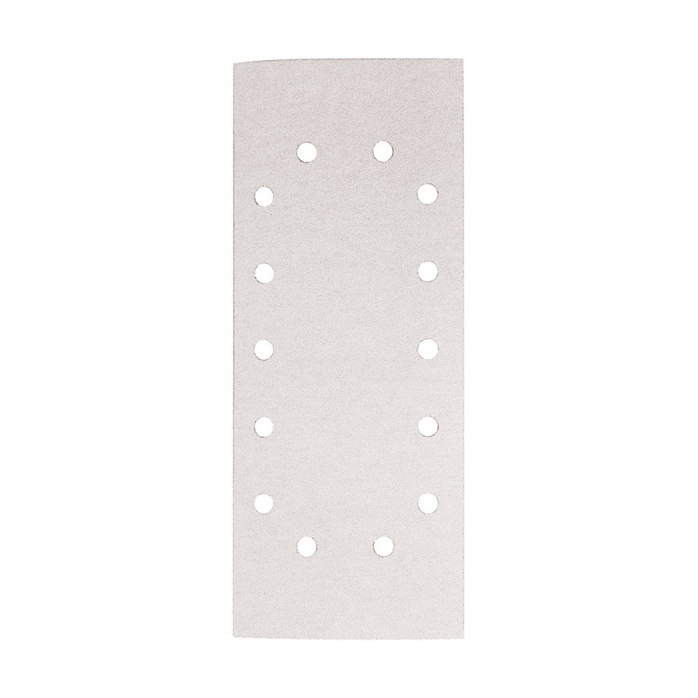 MAKITA 1 2 Sheet 120 Grit Sand Paper White - 10 Piece E-18166